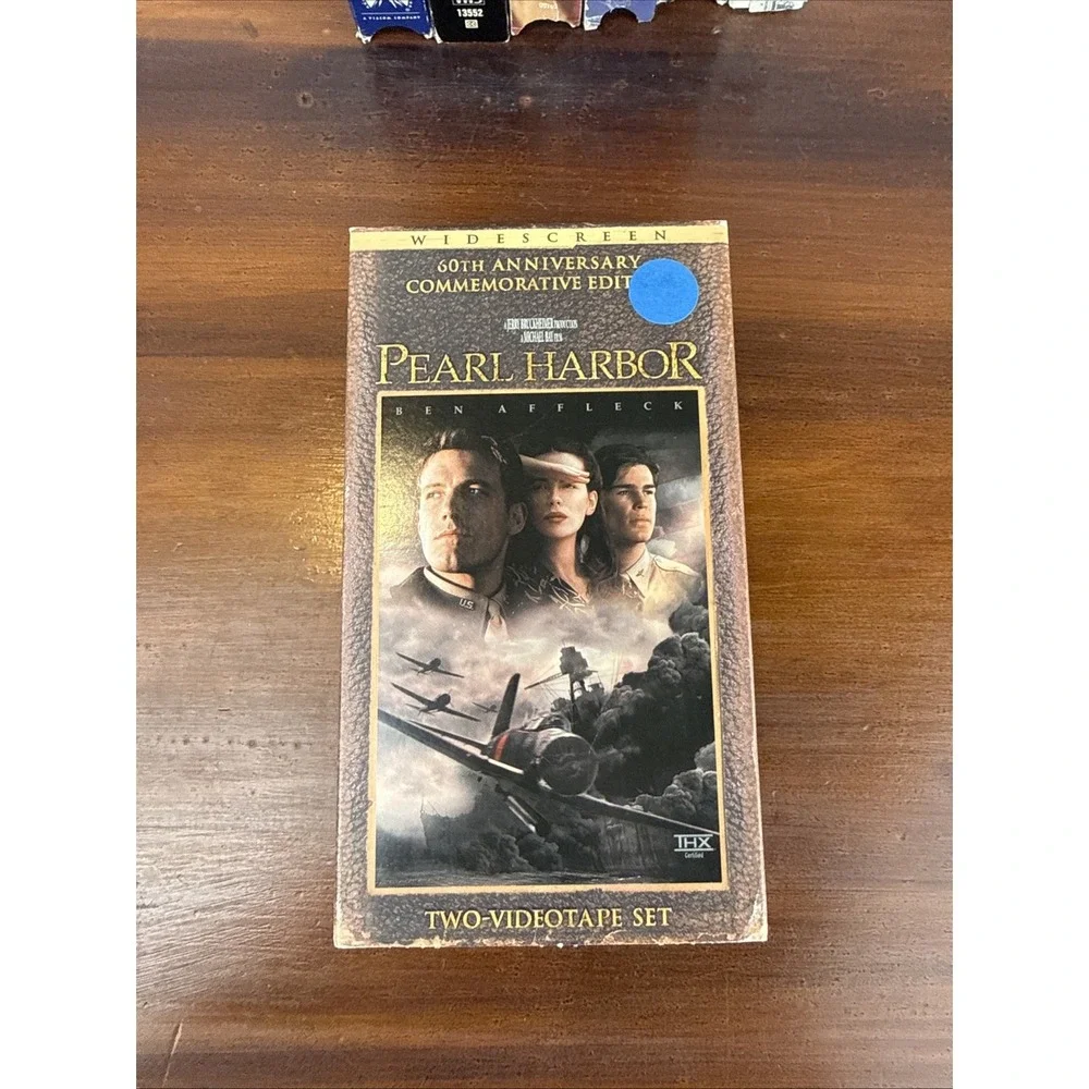 Lot Of 7 Vintage VHS -‎ 80s, 90s, 2000s Videos Mix- Patriot, Pearl Harbor